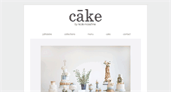 Desktop Screenshot of cakebynicole.com